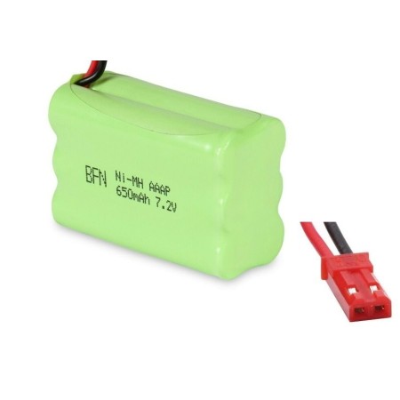 Batería Ni-MH 7,2V 650mAh (BEC) en Baterías Ni-Mh de Hobbyteam