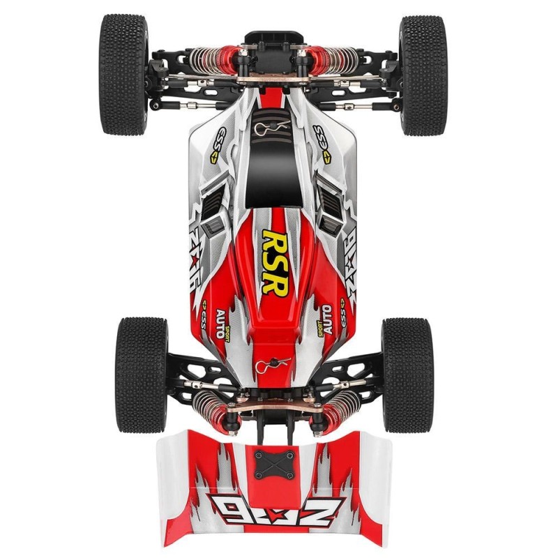Coche RC Buggy Wltoys XKS DRIVING 1/14 60Km/h (Brushed) Color Rojo