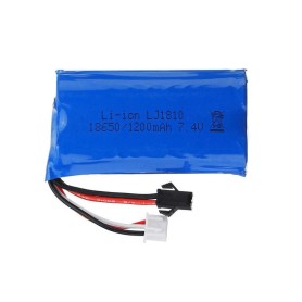 Batería LiPO 7,4V 1200mAh (JST SM) para coche RC Wltoys Wrangler y Rock Hammer Batería LIPO 7.4V 600 mAh BEC – WLtoys RC – Hobbyteam