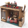 Mueble Taller Organizador Occre