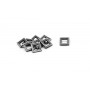 Kit 7 Marcos tronera Occre 11x11mm para Modelismo Naval