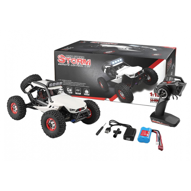 Coche RC Crawler Wltoys STORM 1/12 50Km/h (Brushed)