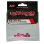 Kit de 10 tuercas autoblocantes aluminio M3 Flange Ultimate Racing para RC en Tuercas de Hobbyteam