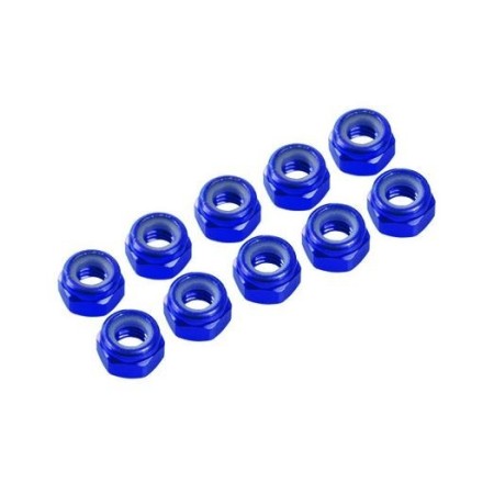 Kit de 10 tuercas autoblocantes aluminio M3 Ultimate Racing para RC en Tuercas de Hobbyteam