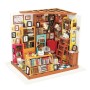 Maqueta madera DIY House Sam's Library Robotime 1/24 en Dioramas de Hobbyteam