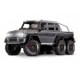 Traxxas TRX-6 Mercedes Benz G 63 AMG 1/10 (Brushed)
 Color-Plata