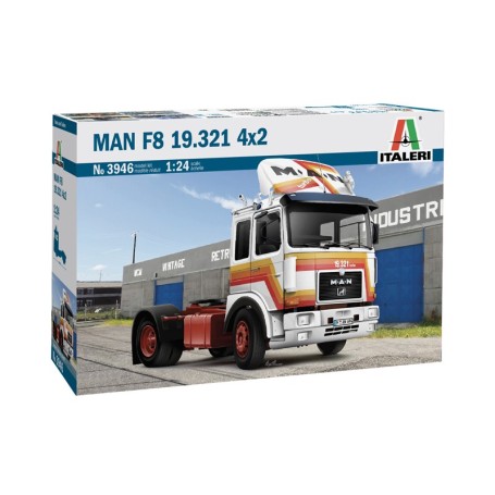 Maqueta Camión Italeri MAN F8 19.321 4x2 1/24 – Italeri – Hobbyteam