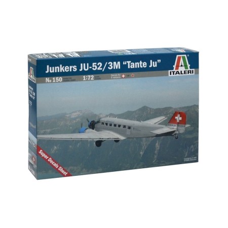 Maqueta Italeri Avión Junkers Lufthansa Ju-52/3m "Tante Ju" 1/72 en Aviones Italeri de Hobbyteam