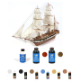 Pack Maqueta Barco Occre BEAGLE con pinturas, tintes y barniz en Modelismo naval de Hobbyteam