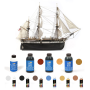 Pack Maqueta Barco Occre TERROR con pinturas, tintes y barniz en Packs OcCre de Hobbyteam