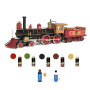 Pack Locomotora Occre ROGERS 119 con pinturas, tinte y barniz en Packs OcCre de Hobbyteam