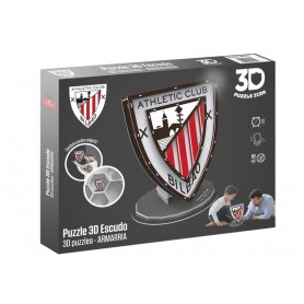 Puzzle 3D Escudo Athletic Club Bilbao