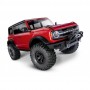 Coche RC Crawler Traxxas TRX-4 Ford Bronco 2021 1/10 (Brushed)
 Color-Rojo