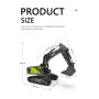 Excavadora RC Huina Verde 1/14 (Pala Metálica) en Excavadoras RC de Hobbyteam