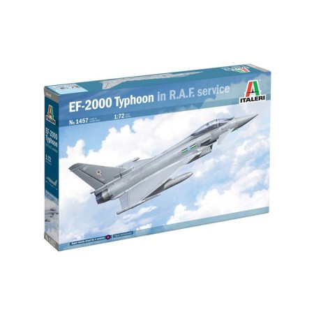 Maqueta Avión Italeri Aircraft EF-2000 Typhoon In R.A.F. Service 1/72 en Aviones Italeri de Hobbyteam