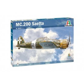 Maqueta Avión Militar Aircraft MC.200 SAETTA 1/48