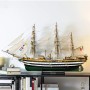 Pack completo Maqueta Amerigo Vespucci con pinturas, tintes y barniz en Packs OcCre de Hobbyteam