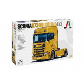 caja de la maqueta de plástico del camión Scania s730