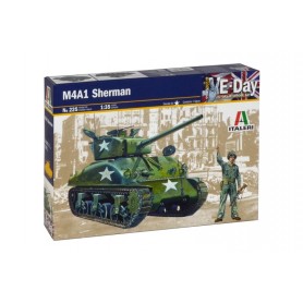 Tanque M4A1 Sherman caja Maqueta de plástico