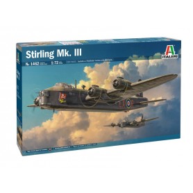 Maqueta de plástico del Avión Stirling MK. III caja