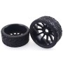 Ruedas Touring 1/8 (Rally Game) de llanta negra en Ruedas RC de Hobbyteam