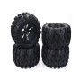 Ruedas Monster Truck 1/10 Llanta Negra
