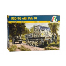 Tanque 1/35 RSO/03 with Pak40 - ITALERI