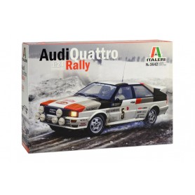 Coche 1/24 Audi Quattro Rally - ITALERI