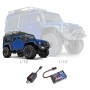 Mini Traxxas TRX-4M Land Rover Defender 1/18 (Brushed) en Traxxas TRX-4M de Hobbyteam