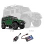 Mini Traxxas TRX-4M Land Rover Defender 1/18 (Brushed) en Traxxas TRX-4M de Hobbyteam