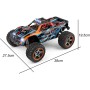 Pack Wltoys Monster Truck Speed Racing 104009 con Batería Extra en Coches RC Eléctricos Brushed de Hobbyteam