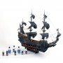 Pack pinturas acrílicas, tintes y barniz para la maqueta OcCre Holandés Errante (Flying Dutchman)
