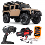 Traxxas TRX-4 Land Rover Defender 1/10 (Brushed) con Winch Traxxas
 Color-Tan