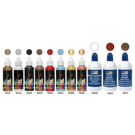 Pack Occre Pinturas Acrílicas para Barco Santísima Trinidad