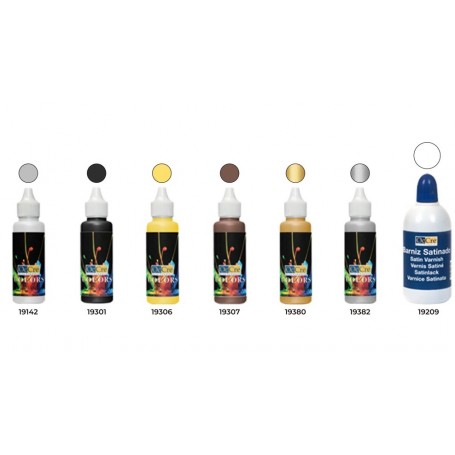Pack Occre Pinturas Acrílicas para Locomotora Rocket