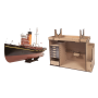 Pack Barco Occre Remolcador Hércules con Mueble Taller en Packs OcCre de Hobbyteam