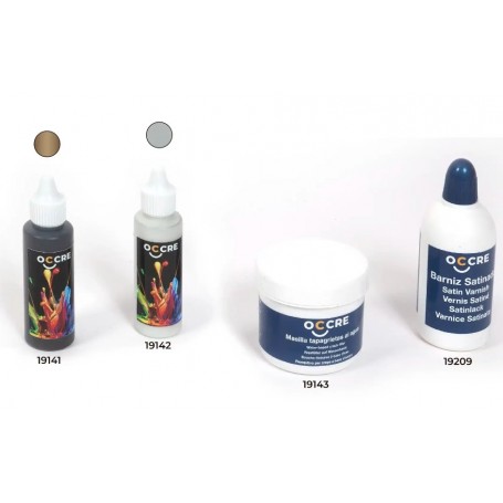 Pack MIBB Masilla, Imprimación, Betún y Barniz Occre