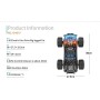Coche RC Monster Truck Wltoys 104019 Speed 1/10 55km/h (Brushless) en Coches RC Eléctricos Brushless de Hobbyteam