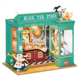Maqueta de Madera DIY Robotime Alice's Tea Store 1/24
