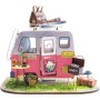 Maqueta de Madera DIY Robotime Happy Camper 1/24 en Dioramas de Hobbyteam