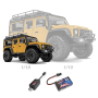Mini Traxxas TRX-4M Land Rover Defender 1/18 (Brushed) en Traxxas TRX-4M de Hobbyteam
