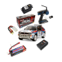 Pack Completo Coche RC Rally Tamiya Lancia Delta HF Integrale (TT-02) 1/10 (sin montar) con servo, batería y cargador en Coches RC para montar de Hobbyteam