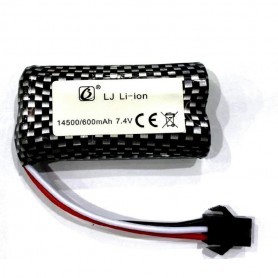Batería Li-Ion 7.4V 600mAh