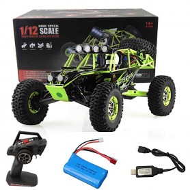 Coche RC Crawler Wltoys CROSS COUNTRY 12427PRO 1/12 50Km/h (Brushed) con batería 3000mAh