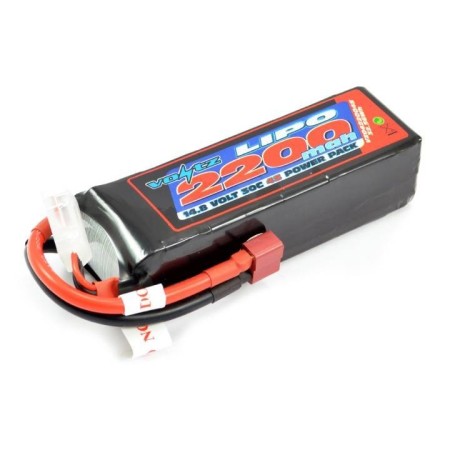 Batería Lipo 14,8V (4S) 2200mAh 30C en Baterías Lipo de Hobbyteam