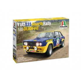 FIAT 131 Abarth Rally Olio Fiat escala 1/24