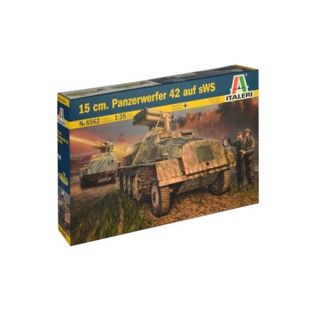 Maqueta del Vehículo Militar Italeri 15 cm. Panzerwerfer 42 auf sWS 1/35 en Vehículos Militares Italeri de Hobbyteam