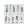 Kit de herramientas de corte: 4 cutters y 10 cuchillas en Herramientas para maquetas de madera de Hobbyteam