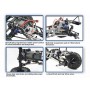 Coche RC Crawler RGT Rock Hammer 18000 1/10 25KM/H (Brushed)