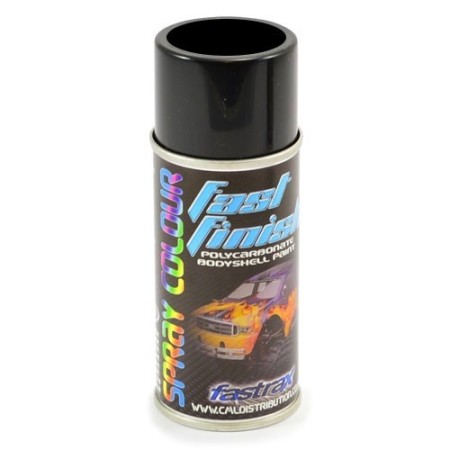 Spray Pintura Lexan FASTRAX Fast Finish (Negro Azabache - 150ML) en Carrocerias, Pinturas Lexan y Clips de Hobbyteam